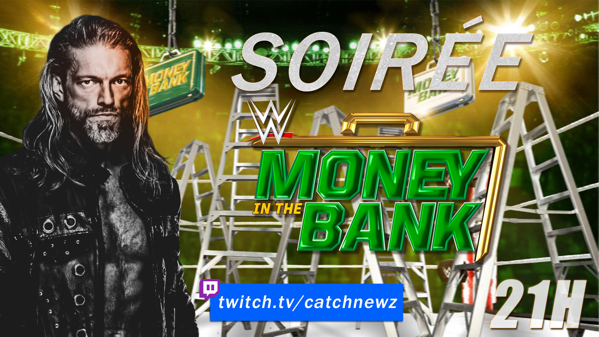 LIVE Soirée WWE Money in the Bank 2021 (pronos et live reactions