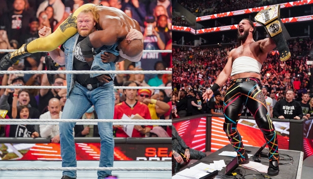 Brock Lesnar revient, Seth Rollins champion !