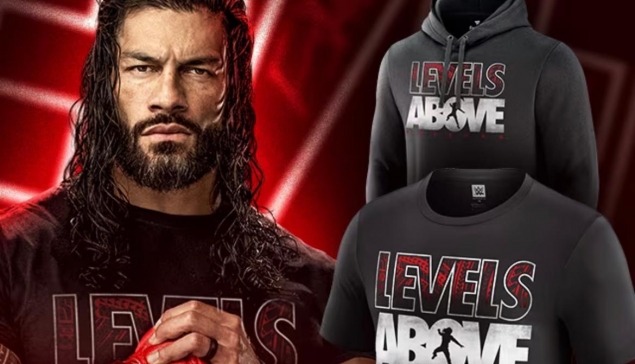 Catch Mode : Un nouveau t-shirt de Roman Reigns est disponible 