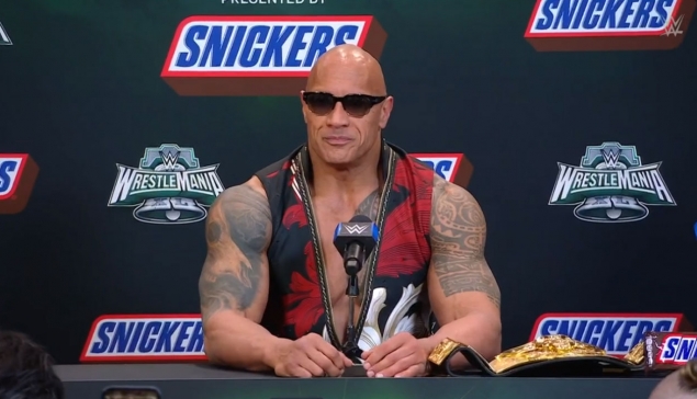 The Rock ouvre la porte pour un second match après la Nuit 1 de WrestleMania 40