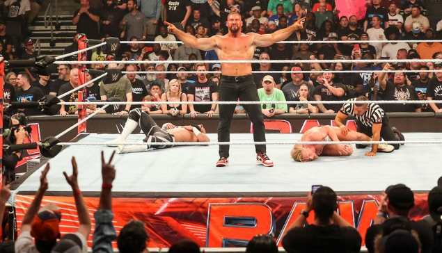 Une sanction pour Bron Breakker suite à ses gestes à WWE RAW