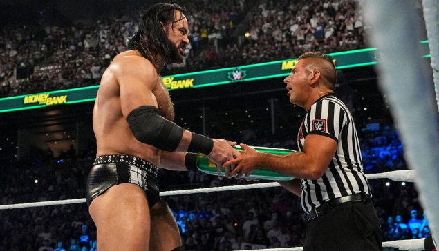 Drew McIntyre suspendu de la WWE indéfiniment après Money in the Bank