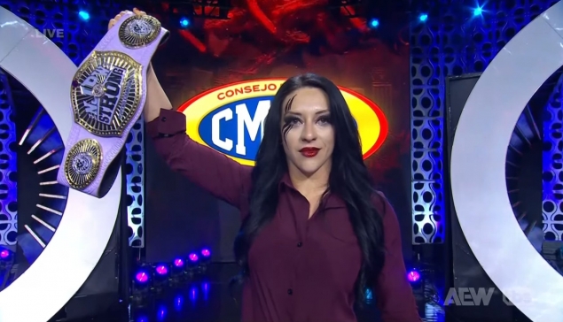 Stephanie Vaquer à la WWE, c'est officiel !