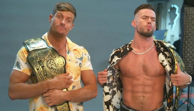 Austin Theroy a sauvé la vie de Grayson Waller juste avant WrestleMania
