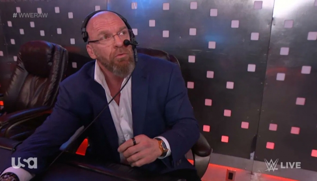 Triple H va sur X pendant les shows de la WWE