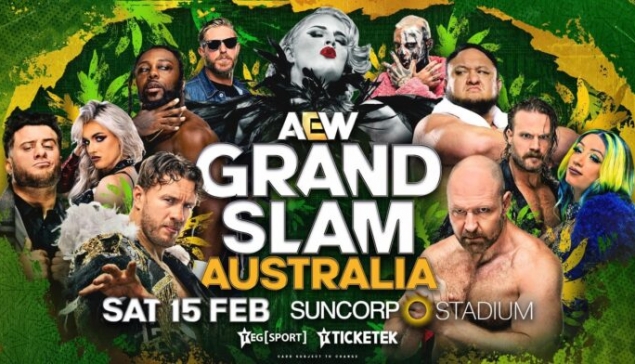 La vente des billets pour AEW Grand Slam en Australie piétine 