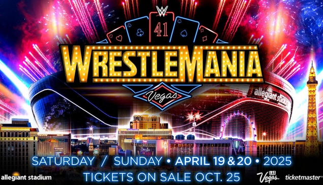 La prévente de billets de WWE WrestleMania 41 est lancée