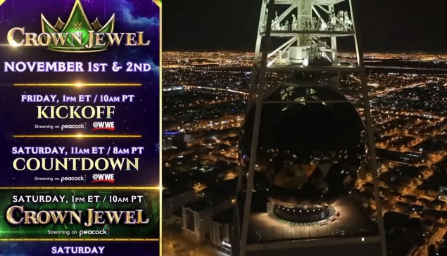 WWE Crown Jewel 2024 : La WWE dévoile le programme du week-end