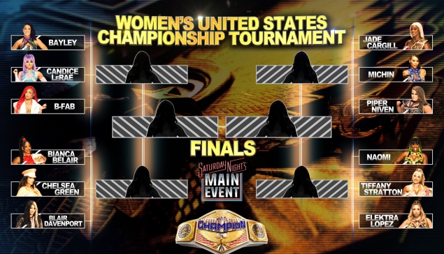 La WWE dévoile le bracket du tournoi pour couronner la première championne des États-Unis