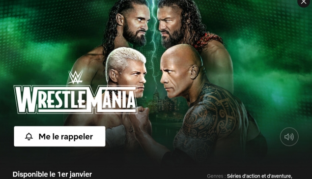 Plusieurs shows WWE débarquent sur Netflix