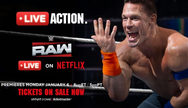 Quel Main Event pour le premier WWE RAW sur Netflix ?