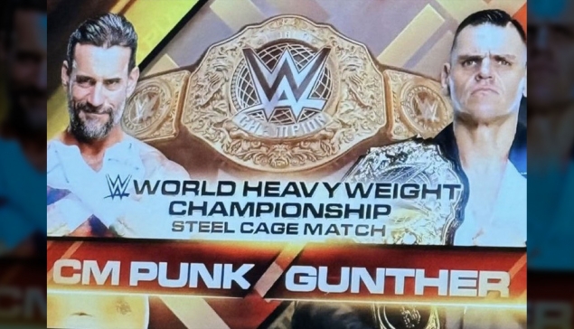 WWE : CM Punk vise le titre World Heavyweight de Gunther