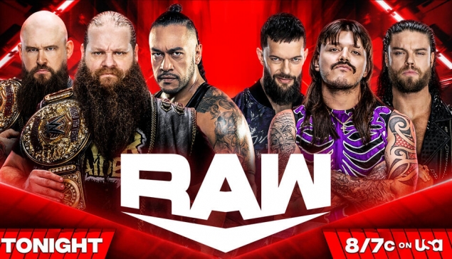 L'ordre des matchs de WWE RAW du 30 décembre 2024