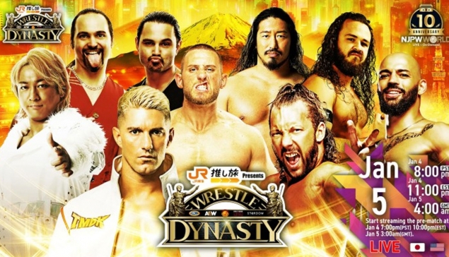 Carte de NJPW x AEW Wrestle Dynasty 2025