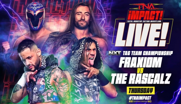 Fraxiom va défendre les titres par équipe de WWE NXT à la TNA