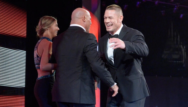 Kurt Angle serait honoré d'introduire John Cena au Hall of Fame