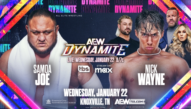 AEW Dynamite du 22 janvier 2025 : Un match retiré de la carte