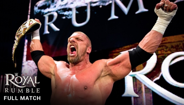 WWE Royal Rumble à voir : 5 matchs de Triple H