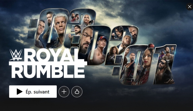 Comment regarder WWE Royal Rumble sur Netflix ?