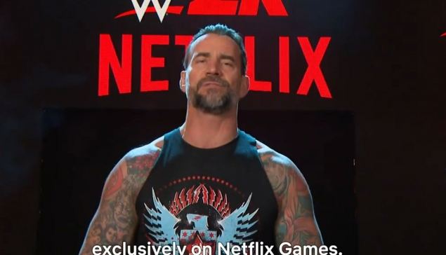 CM Punk annonce un jeu WWE 2K sur Netflix