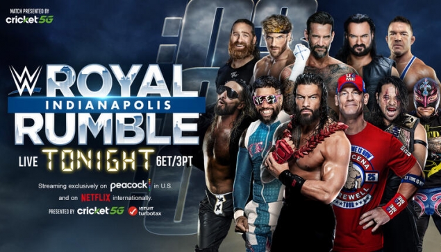 L'ordre des matchs du WWE Royal Rumble 2025