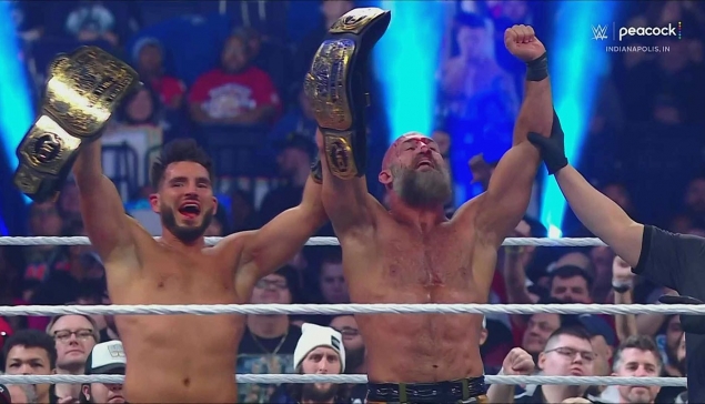 WWE Royal Rumble : DIY bat les Motor City Machine Guns grâce aux Street Profits