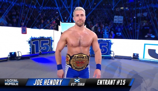 Joe Hendry envoie un message à Roman Reigns et John Cena 