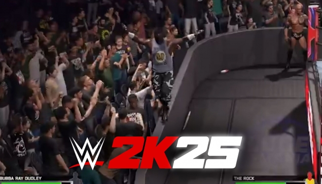 WWE 2K25 : Marcher sur la barricade, c'est possible !