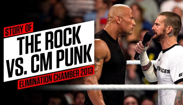 WWE Elimination Chamber à voir : L'histoire de The Rock contre CM Punk