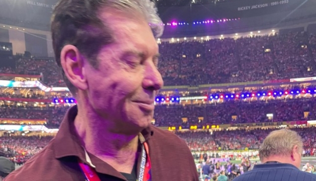 Vince McMahon était au Super Bowl 