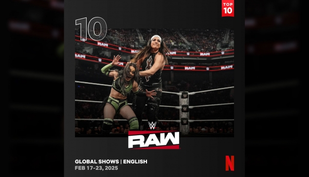 Combien de vues pour WWE RAW du 17 février 2025 sur Netflix ?