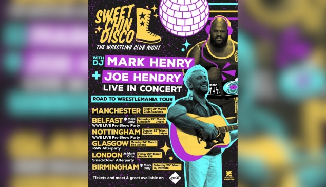 Mark Henry et Joe Hendry préparent des concerts catch