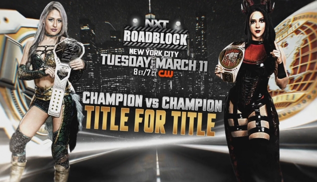 Preview : WWE NXT spécial Roadblock du 11 mars 2025