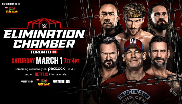 Faites vos pronostics sur WWE Elimination Chamber 2025