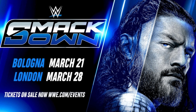 Roman Reigns annoncé pour deux WWE SmackDown en Europe