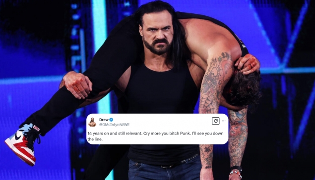 Drew McIntyre nargue une nouvelle fois CM Punk