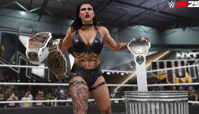 La catcheuse avec la note la plus haute de WWE 2K25