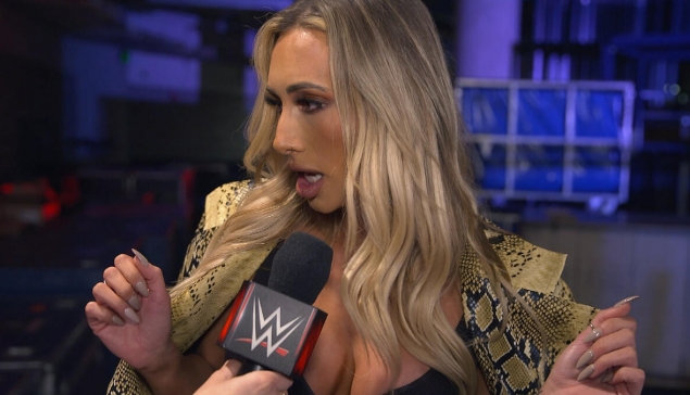 Carmella pense avoir été punie par la WWE pour avoir eu un enfant