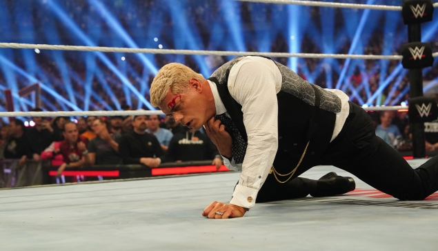 Cody Rhodes blessé après un violent coup de Travis Scott ?