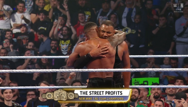 WWE SmackDown : Les Street Profits deviennent champions pour la première fois depuis 2021