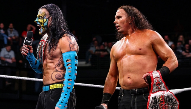 Jeff et Matt Hardy en ont terminé avec NXT, mais pas avec la WWE