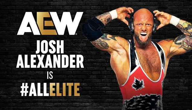 Josh Alexander officiellement All Elite Wrestling
