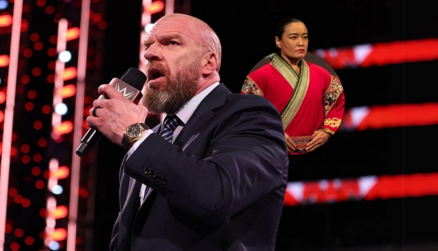 Triple H rend hommage à Meiko Satomura