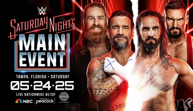 L'ordre des matchs de WWE Saturday Night's Main Event du 24 mai 2025