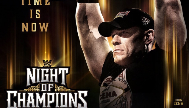 John Cena est sur le poster de WWE Night of Champions 2025