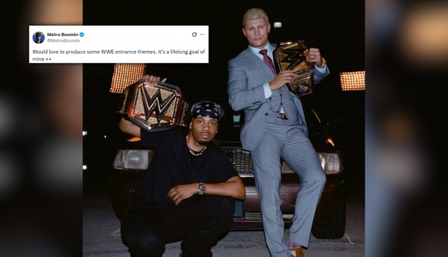 Metro Boomin rêve de produire des musiques d'entrée à la WWE