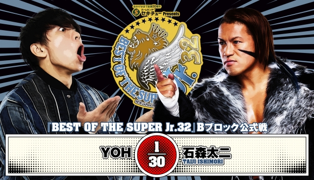 Résultats de NJPW Best of The Super Jr 32 - Jour 12