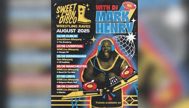 Le Sweet Chin Disco de Mark Henry est de retour au Royaume-Uni