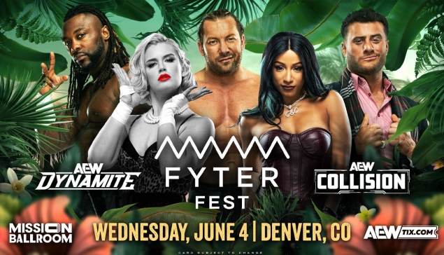 L'AEW dévoile les premiers matchs pour les 4 heures de Dynamite Fyter Fest