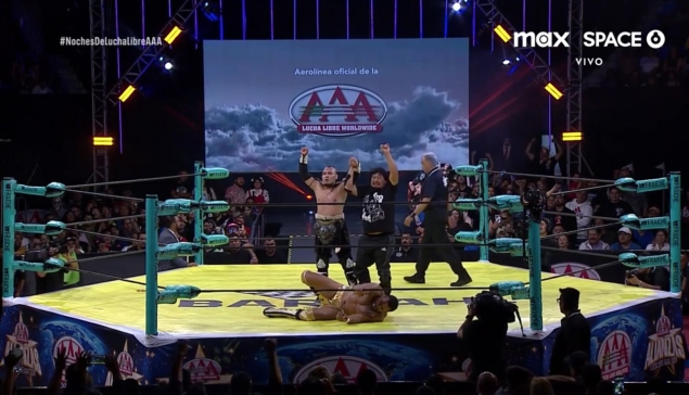 El Hijo Del Vikingo devient champion avant WWE Worlds Collide